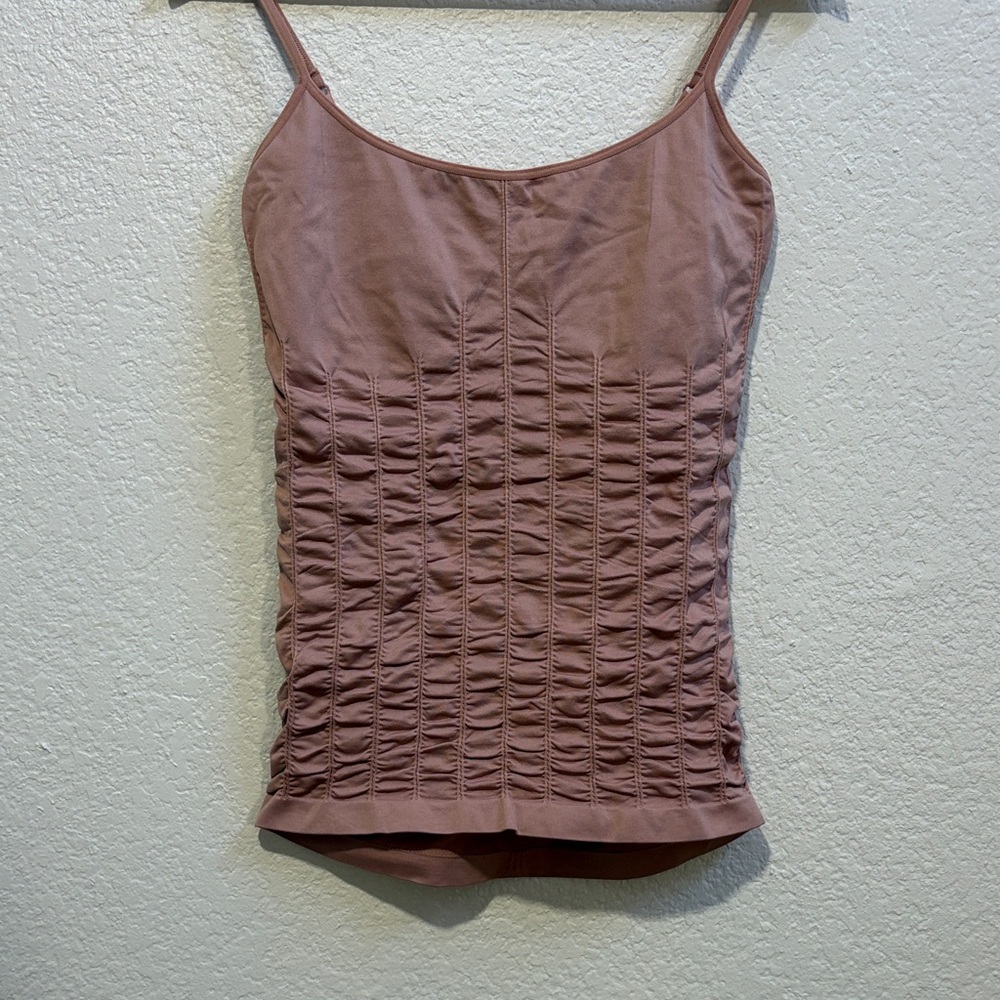 Merona Dusty Rose Ruched Camisole